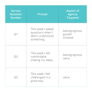 Weekly Survey